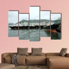 Busan port multi panel canvas wall art