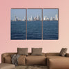 Skyline of the city of Cartagena, Colombia, South America multi panel canvas wall art