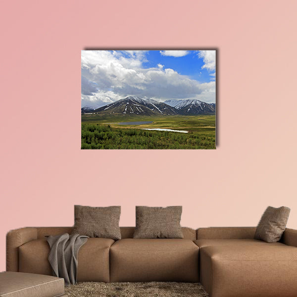 Landscape along Dempster Highway near Tombstone Territorial Park wall art