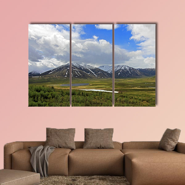 Landscape along Dempster Highway near Tombstone Territorial Park wall art