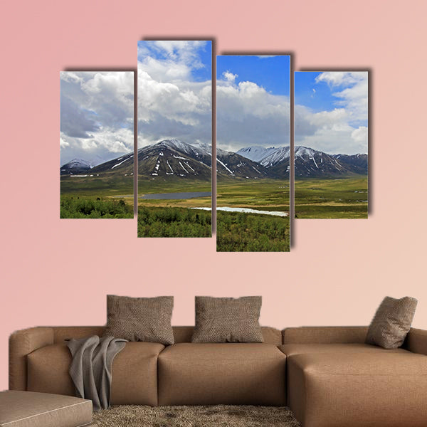 Landscape along Dempster Highway near Tombstone Territorial Park wall art