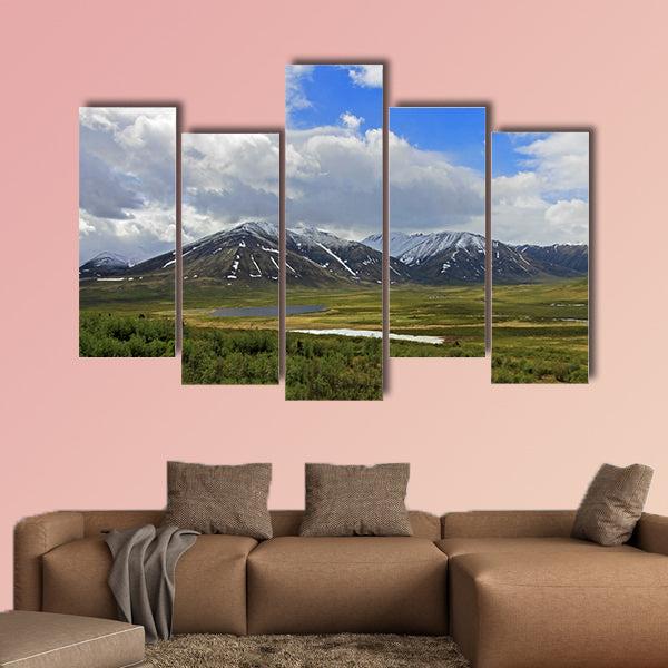 Landscape along Dempster Highway near Tombstone Territorial Park wall art