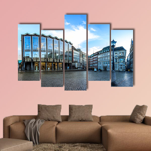 Bremen main market square in the centre of the Hanseatic City, wall art
