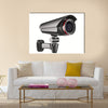 Security camera on white background. Isolated 3D image Multi panel canvas wall art