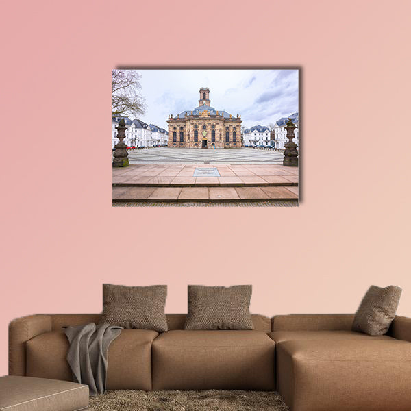 Ludwigskirche, a Protestant Church in Saarbrucken, Germany wall art