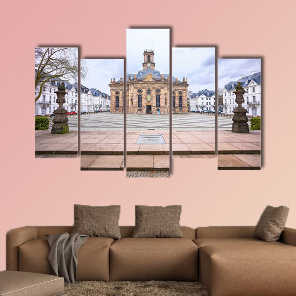 Ludwigskirche, a Protestant Church in Saarbrucken, Germany wall art