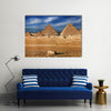 Miracle of the world, The Egyptian pyramids Multi Panel Canvas Wall Art