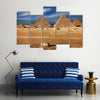 Miracle of the world, The Egyptian pyramids Multi Panel Canvas Wall Art