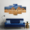 Miracle of the world, The Egyptian pyramids Multi Panel Canvas Wall Art