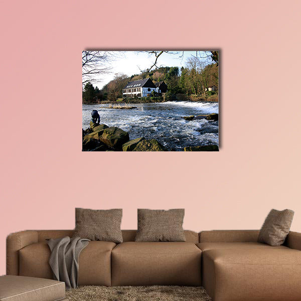  River Wupper near Wipperkotten, Solingen, Germany wall art