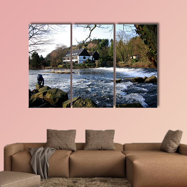  River Wupper near Wipperkotten, Solingen, Germany wall art