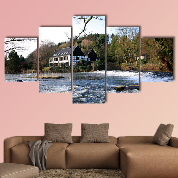  River Wupper near Wipperkotten, Solingen, Germany wall art