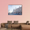 View of Prado Street near the Central Park in Havana, Cuba multi panel canvas wall art