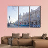 View of Prado Street near the Central Park in Havana, Cuba multi panel canvas wall art