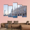 View of Prado Street near the Central Park in Havana, Cuba multi panel canvas wall art