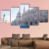 View of Prado Street near the Central Park in Havana, Cuba multi panel canvas wall art