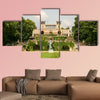 L'Orangerie in Sanssouci Park, in summer multi panel canvas wall art