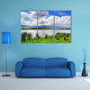 A small lake inside Ngorongoro crater, Tanzania, Africa multi panel canvas wall art