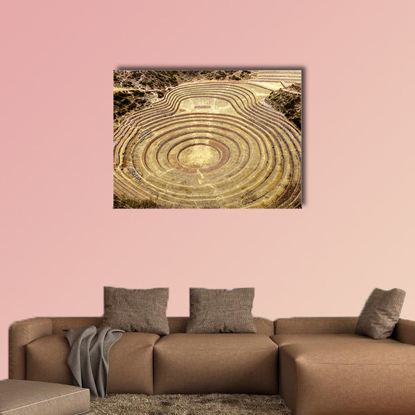 Muray is an archaeological site in Peru approximately multi panel canvas wall art