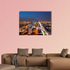 Riyadh skyline at night multi panel canvas wall art