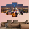 Riyadh skyline at night multi panel canvas wall art