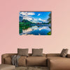 Copy of Island at dusk, Ionian archipelago, Greece Multi panel canvas wall art