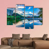 Copy of Island at dusk, Ionian archipelago, Greece Multi panel canvas wall art