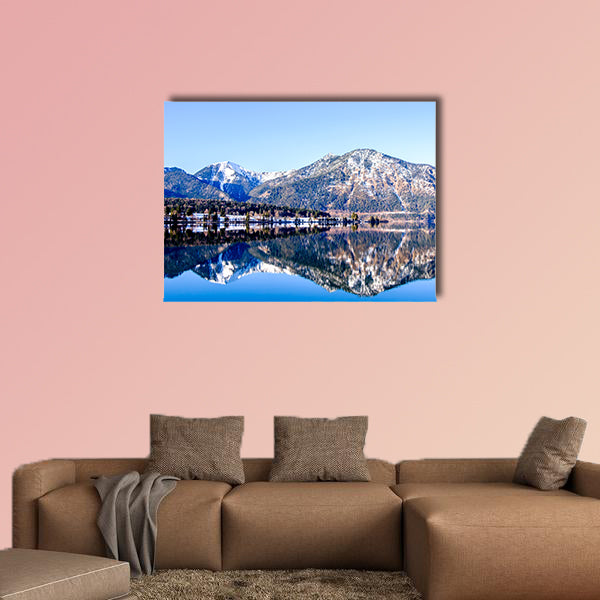 Walchensee Lake in Bavaria, Germany multi panel canvas wall art