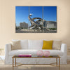 Modern architecture of Ashgabat capital of Turkmenistan Multi panel canvas wall art