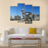 Modern architecture of Ashgabat capital of Turkmenistan Multi panel canvas wall art