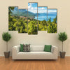 Typical Macedonian Fishing Village On The Shore Of Lake Ohrid, Macedonia, Multi Panel Canvas Wall Art