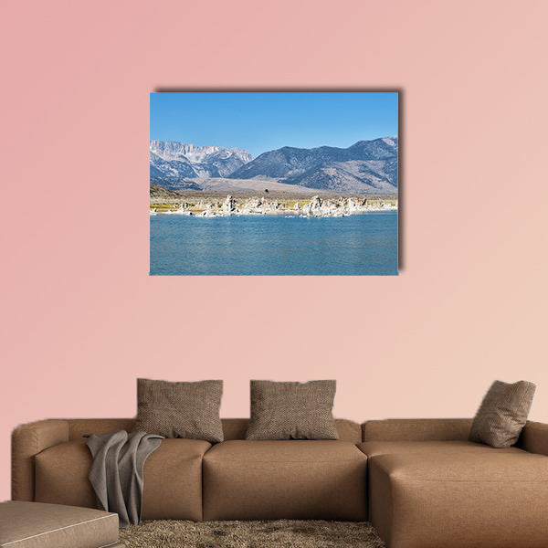 Mono Lake taken in 2015 Multi panel canvas wall art