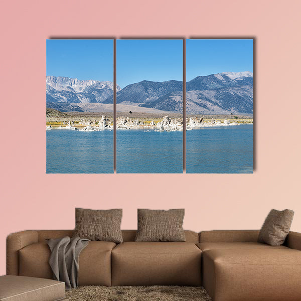 Mono Lake taken in 2015 Multi panel canvas wall art
