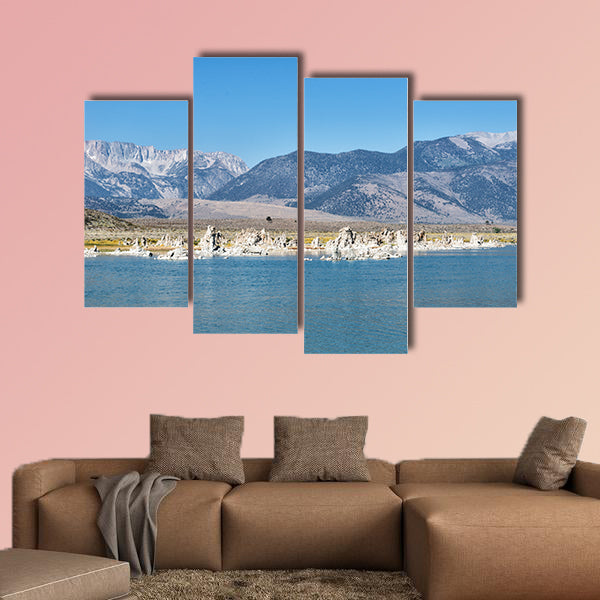 Mono Lake taken in 2015 Multi panel canvas wall art