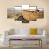 Noah's Ark model multi panel canvas wall art