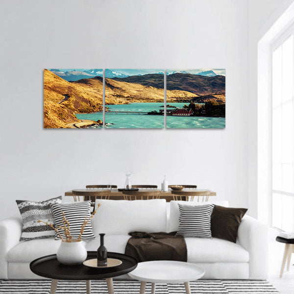 Torres del Paine Chile Panoramic canvas Wall Art