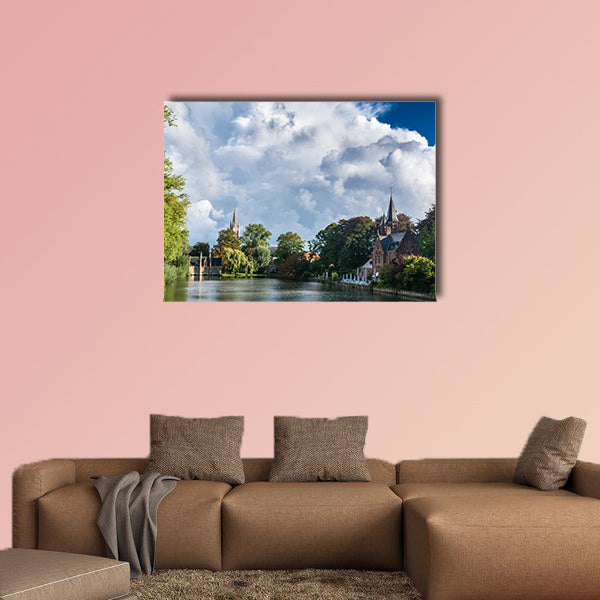 At the southern end of Bruges is the beautiful area known canvas wall art