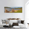 Ardvreck Castle on the shores of Loch Assynt, Sutherland,  panoramic canvas wall art