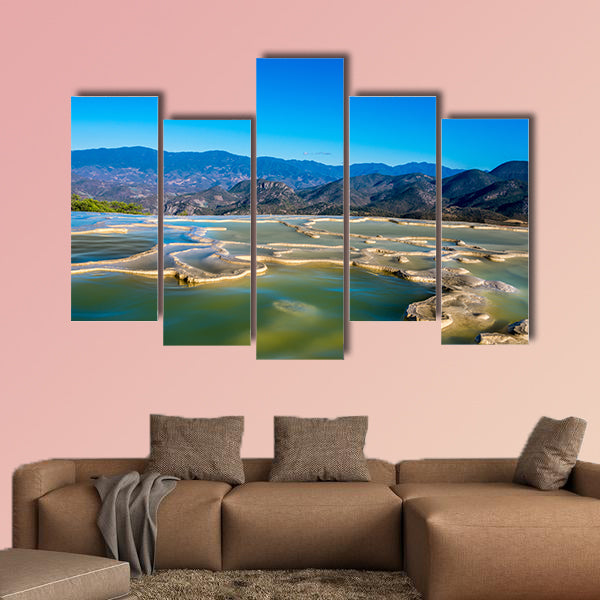 Hierve el Agua, thermal spring in the Central Valleys of Oaxaca, wall art
