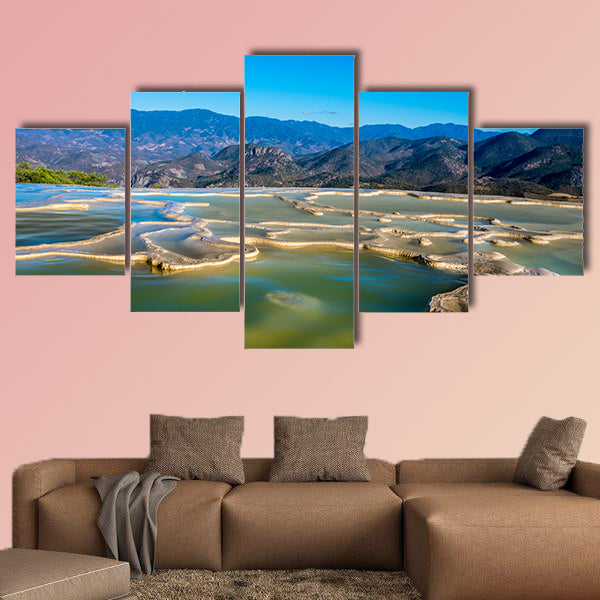 Hierve el Agua, thermal spring in the Central Valleys of Oaxaca, wall art