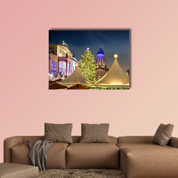 The Christmas Market on the Gendarmenmarkt in Berlin, wall art