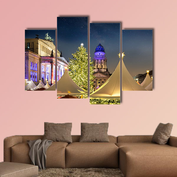 The Christmas Market on the Gendarmenmarkt in Berlin, wall art