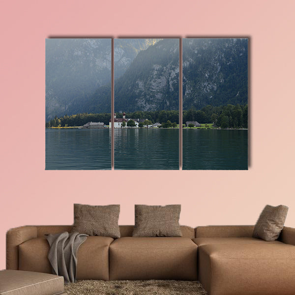 Berchtesgaden, Schonau am Konigssee, Germany multi panel canvas wall art