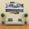 The Barskoon Syrts At Issyk Kul Region In The Kyrgyzstan Multi Panel Canvas Wall Art