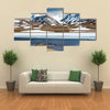 The Barskoon Syrts At Issyk Kul Region In The Kyrgyzstan Multi Panel Canvas Wall Art