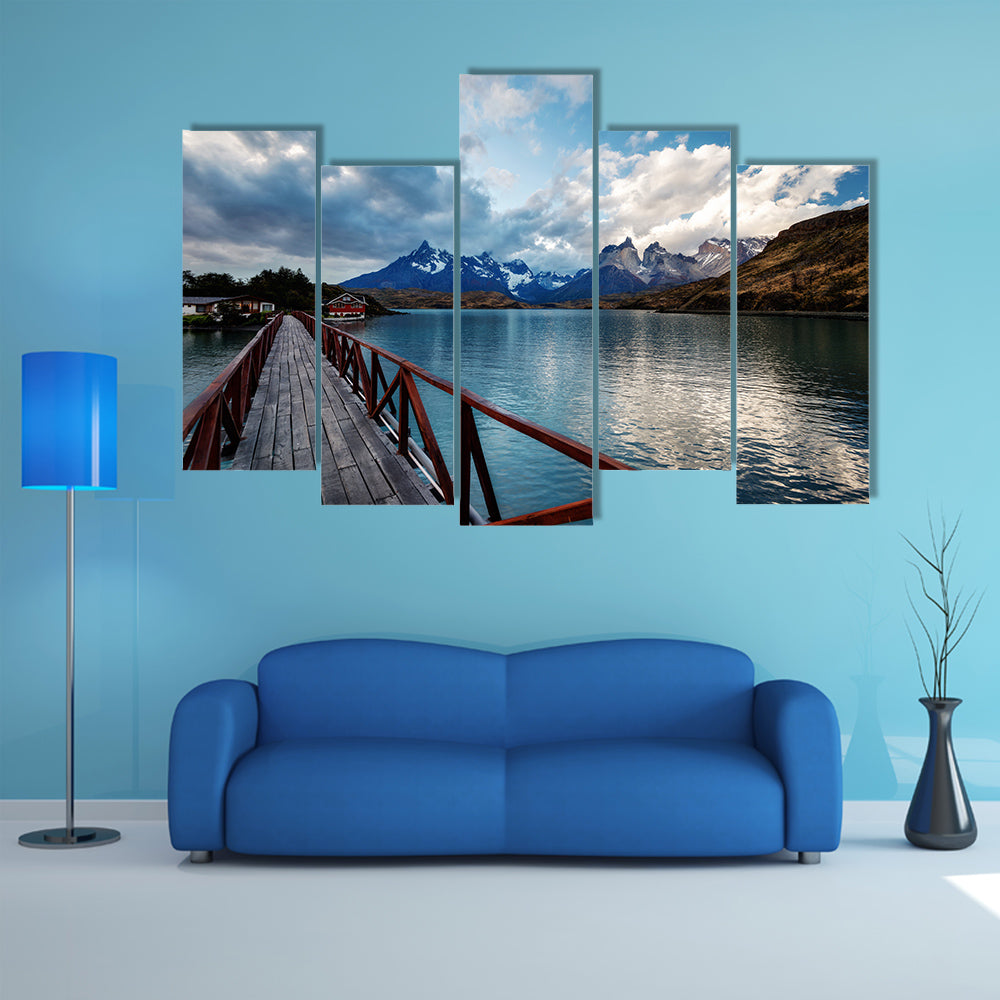 Torres del Paine Chile multi panel canvas wall art