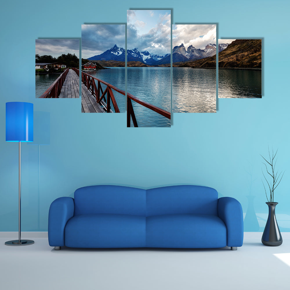 Torres del Paine Chile multi panel canvas wall art
