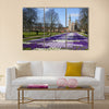 Springtime Rosenborg Castle - the Kings Garden - Copenhagen, Denmark Multi Panel Canvas Wall Arta