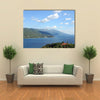 The Lake Ohrid, Macedonia Landscape Summer Season, Multi Panel Canvas Wall Art