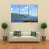 The Lake Ohrid, Macedonia Landscape Summer Season, Multi Panel Canvas Wall Art